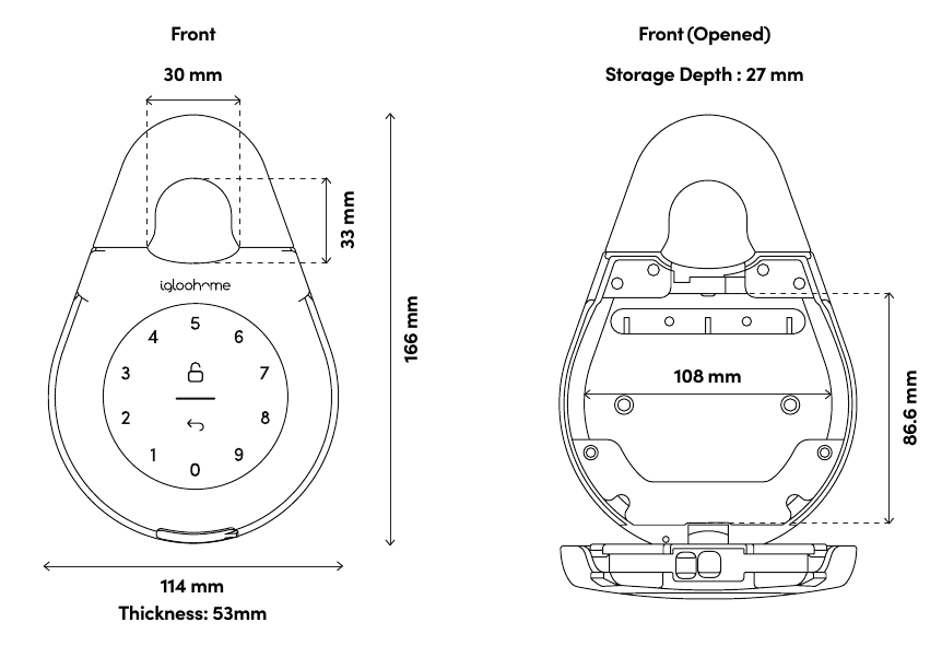 igloohome Keybox 3 (IGK3) Smart Lock Manual ManualsLib