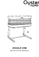 BABYSTYLE Oyster HOME WIGGLE CRIB Instruction Manual