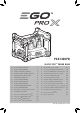 EGO PRO X PGX1400PB Operator's Manual