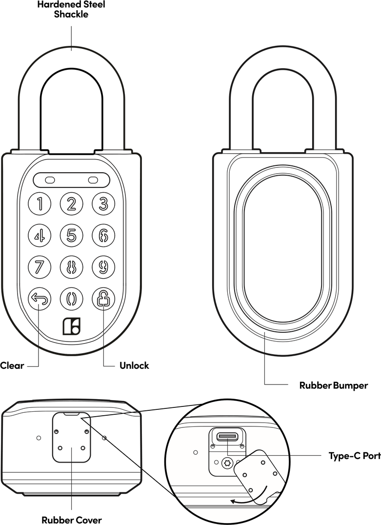 igloohome Padlock 2 (SP2) - Smart Lock Manual | ManualsLib