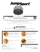 JumpSport SkyBounce XPS User Manual