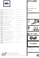 Cruz Evo Rack Pro P20-126 Assembly Instructions Manual