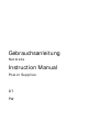 Friwo 8001M Instruction Manual