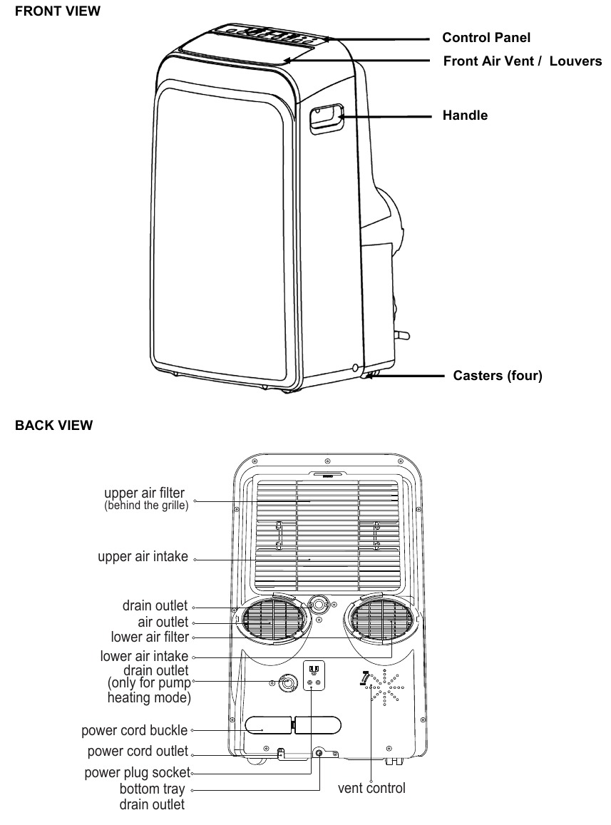 Whynter ARC126MD AIR CONDITIONER Manual ManualsLib