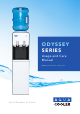 Aqua Cooler ODYSSEY Series Usage And Care Manual