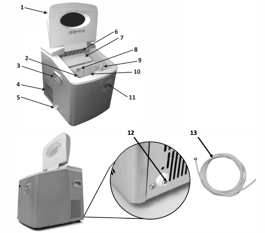 Whynter MC-491DC - Ice Maker Manual | ManualsLib