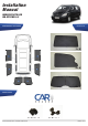 Car Shades MB-VITOSWB-5-C Installation Manual