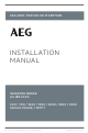 AEG AS-IR02 Series Installation Manual