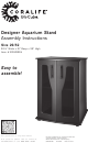 Coralife BioCube 100531924 Assembly Instructions Manual