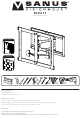 Sanus VisionMount VLF311 Instructions Manual