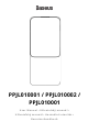 Baseus Elf PPJL10 User Manual