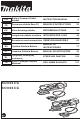 Makita BO005CG Instruction Manual
