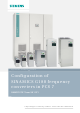 Siemens SINAMICS G180 Manual