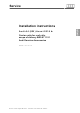 Audi A4 (8W) Avant 2016 Installation Instructions Manual
