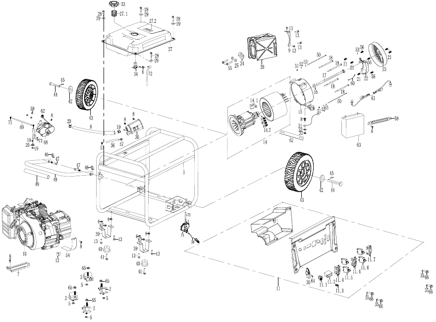 Westinghouse WH10000DF - Portable Generator Manual | ManualsLib