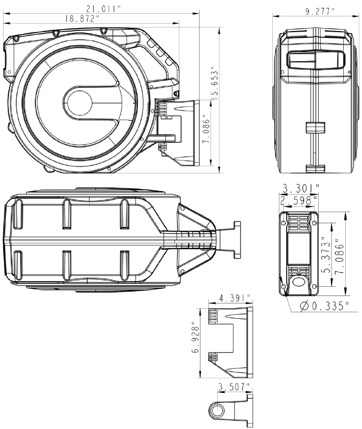 Giraffe Tools AW30 - Hose Reel Manual | ManualsLib