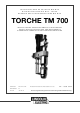 Lincoln Electric TORCHE TM 700 Safety Instruction For Use And Maintenance