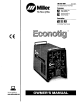 Miller Econotig Owner's Manual