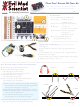 Evil Mad Scientist Three Fives Discrete 555 Timer Kit Assembly Instructions