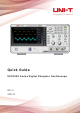 UNI-T UPO1002 Series Quick Manual