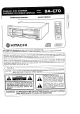 Hitachi DA-C70 Instruction Manual