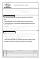 Subaru E5510SL200 Installation Manual