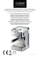CASO DESIGN Espresso Gourmet Instruction Manual