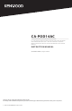 Kenwood CA-POD14AC Instruction Manual