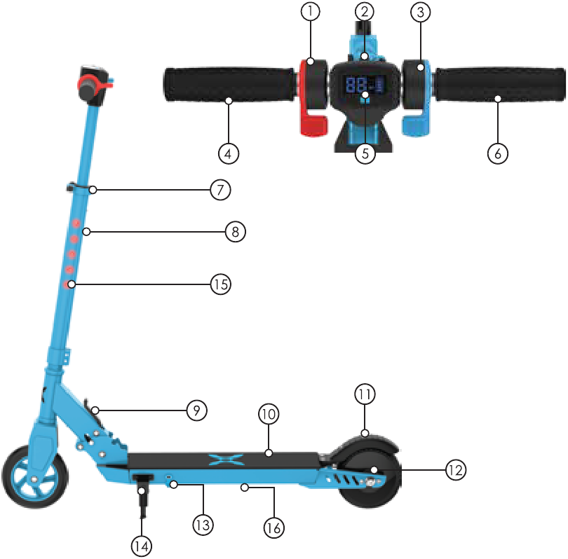 Hover-1 FLARE (H1-FLRE) - Scooter Manual | ManualsLib