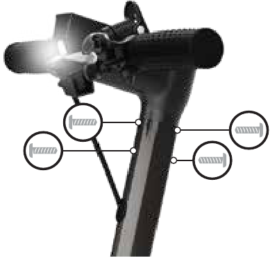 ATTACHING THE HANDLEBAR ASSEMBLY