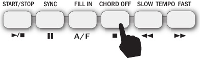 Basic Operation - Exit the chord mode