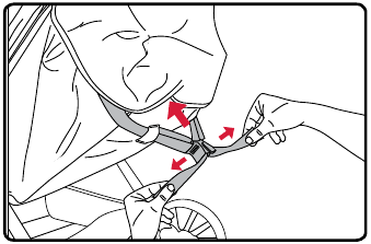 Adjusting the Seat - Raising the seat