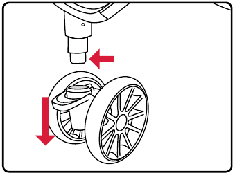 Assembly - Removing the Front Wheel