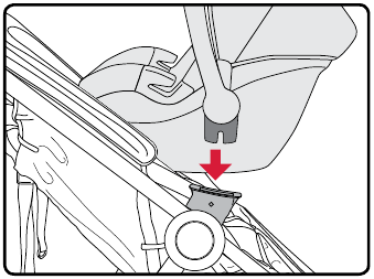 Attaching a Britax Infant Car Seat - Step 1