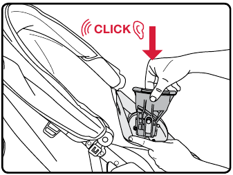 Attaching the Infant Car Seat Receivers - Step 1