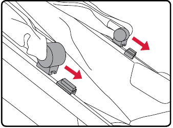 Canopy Assembly - Step 1 - Slide the stay brackets