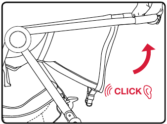 Frame Assembly - Step 2 - Lift the handle