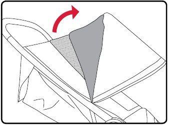 Operation - Accessing the Additional Canopy Vent