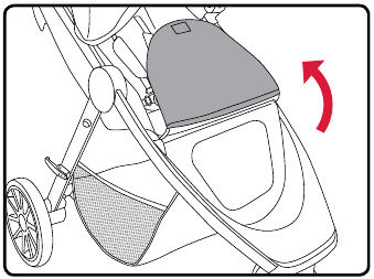 Operation - Using the Front Basket Access