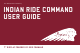Indian Motorcycle RIDE COMMAND User Manual