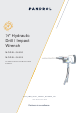 PANDROL 04525 Operation And Maintenance Manual