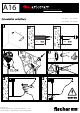 FISCHER the.artceram A16 ASV001 Assembly Instructions Manual