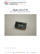 Thunder Scientific ACS-517B Manual