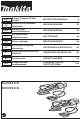 Makita BO005CG Instruction Manual