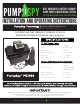 PumpSpy PS2000 Installation And Operating Instructions Manual