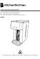 KitchenBrothers KB794 User Manual