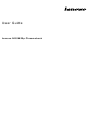 Lenovo N20 Chromebook User Manual