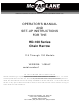 McFarlane HD-100 Series Operator's Manual And Set-Up Instructions