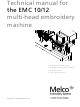 Saurer Melco EMC 10 Technical Manual