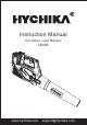 HYCHIKA LB40B Instruction Manual